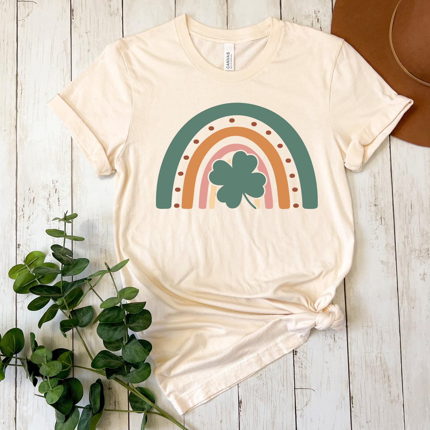 St Patrick’s Day Rainbow shamrock ☘️ shirt