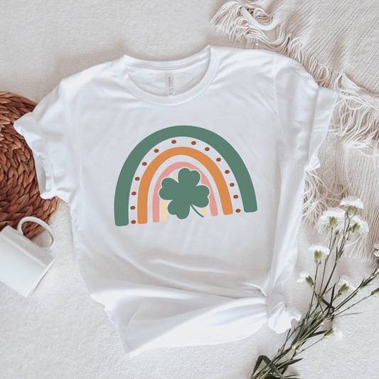 St Patrick’s Day Rainbow shamrock ☘️ shirt