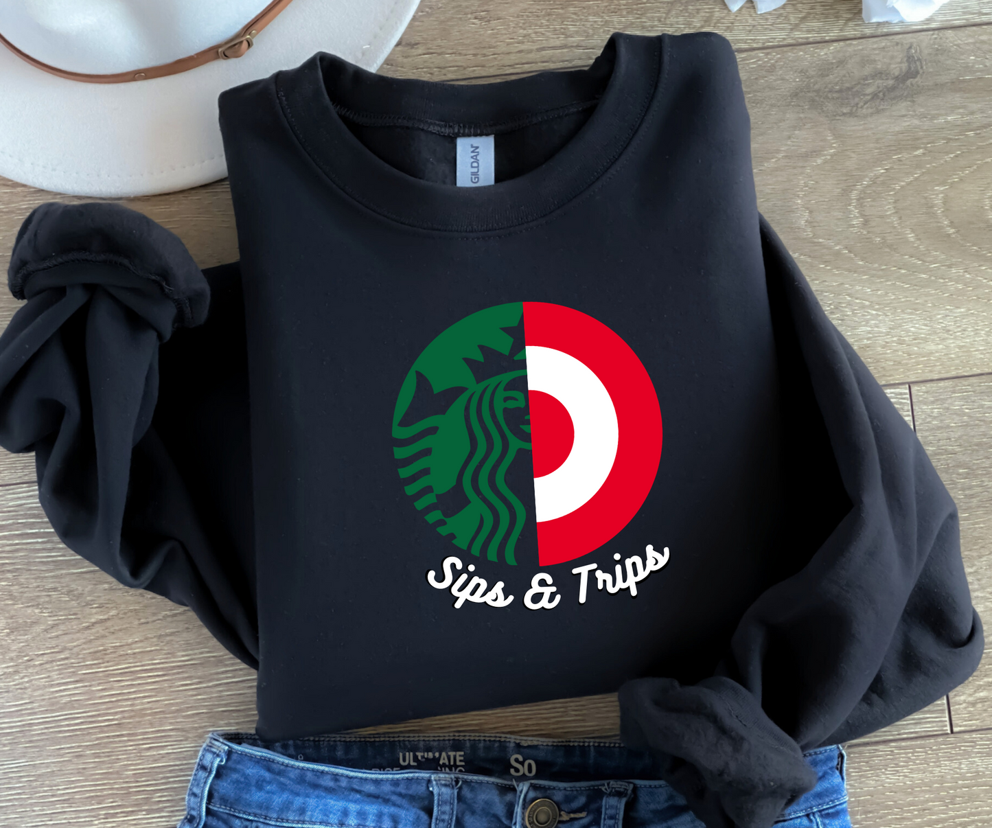 Sips and Trips Sweatshirt/shirt